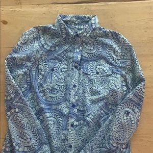 Talbots ladies blouse size medium.